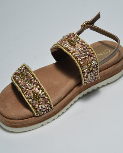 CINZIA SOFT 6002 SANDALO MARRONE-MULTI
