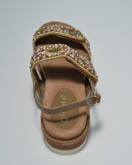CINZIA SOFT 6002 SANDALO MARRONE-MULTI