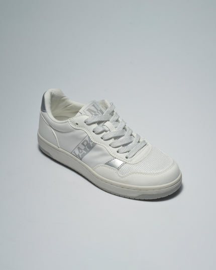 NAPAPIJRI 0021 C.C SNEAKERS BIANCA GLITTERATA