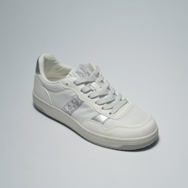 NAPAPIJRI 0021 C.C SNEAKERS BIANCA GLITTERATA