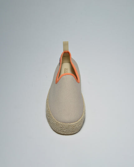 NAPAPIJRI NB71 ESPADRILLAS BEIGE-ARANCIONE