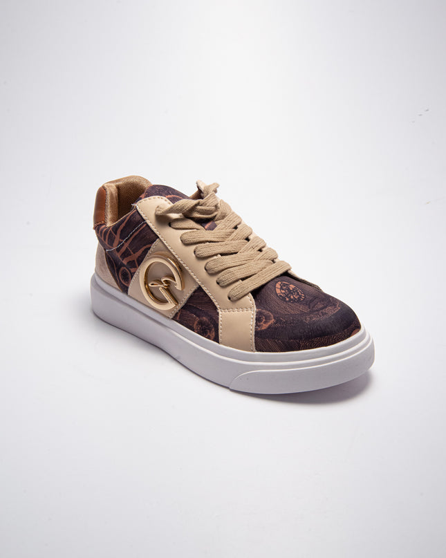 GATTINONI C.C.NS38 SNEAKERS BEIGE