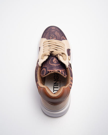 GATTINONI C.C.NS38 SNEAKERS BEIGE