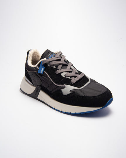 GAUDI C.C 4700 SNEAKERS SCAMOSCIATA  NERA