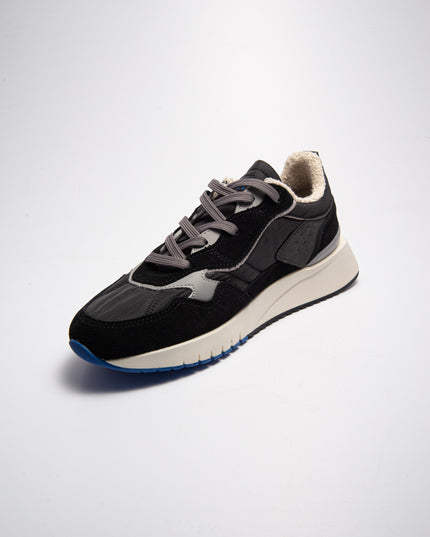 GAUDI C.C 4700 SNEAKERS SCAMOSCIATA  NERA