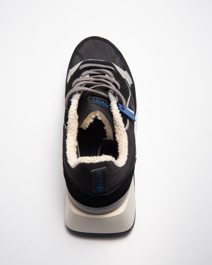 GAUDI C.C 4700 SNEAKERS SCAMOSCIATA  NERA
