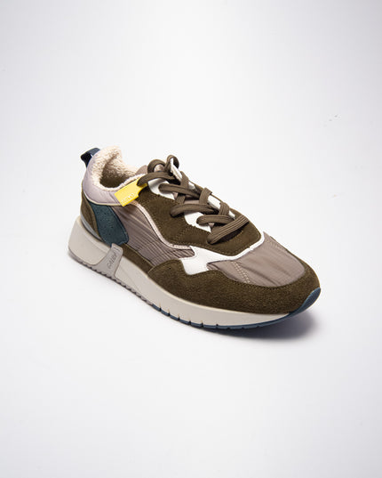 GAUDI C.C 4700 SNEAKERS SCAMOSCIATA VERDE
