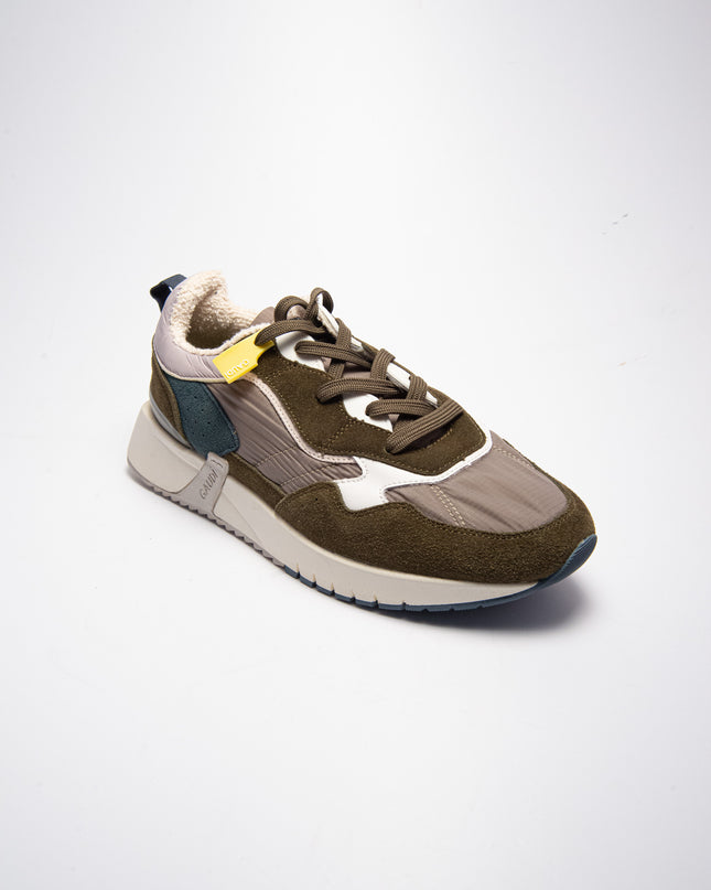 GAUDI C.C 4700 SNEAKERS SCAMOSCIATA VERDE