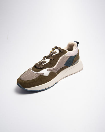 GAUDI C.C 4700 SNEAKERS SCAMOSCIATA VERDE