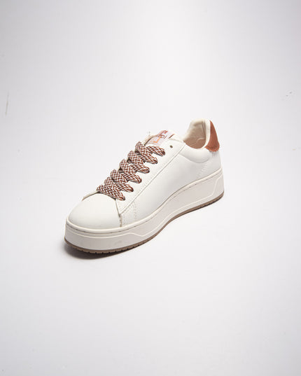 GAUDI C.C  4220 SNEAKERS BIANCA-MARRONE