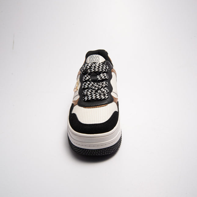 GAUDI C.C  4342 SNEAKERS NERA BIANCA