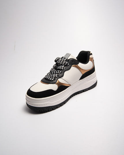 GAUDI C.C  4342 SNEAKERS NERA BIANCA
