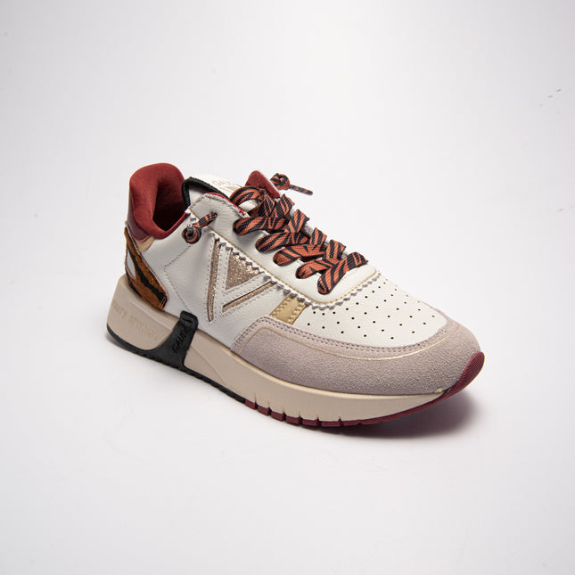 GAUDI C.C 4721 SNEAKERS BIANCA-MARRONE