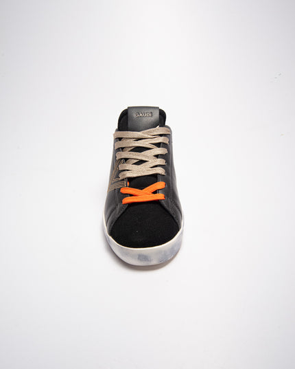 GAUDI C.C  4100 SNEAKERS NERA-ORO