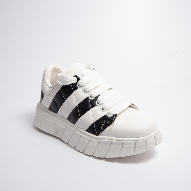 GAELLE SSNK SNEAKERS BIANCA-NERA