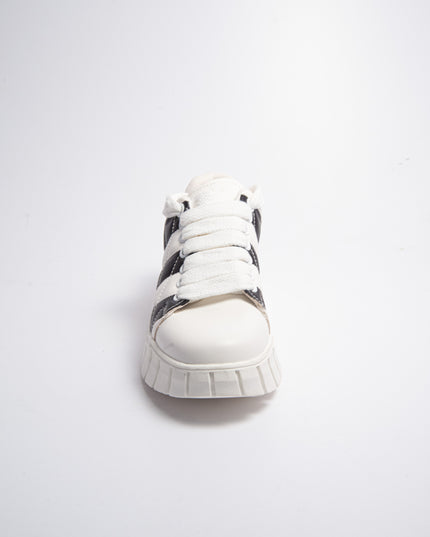 GAELLE SSNK SNEAKERS BIANCA-NERA