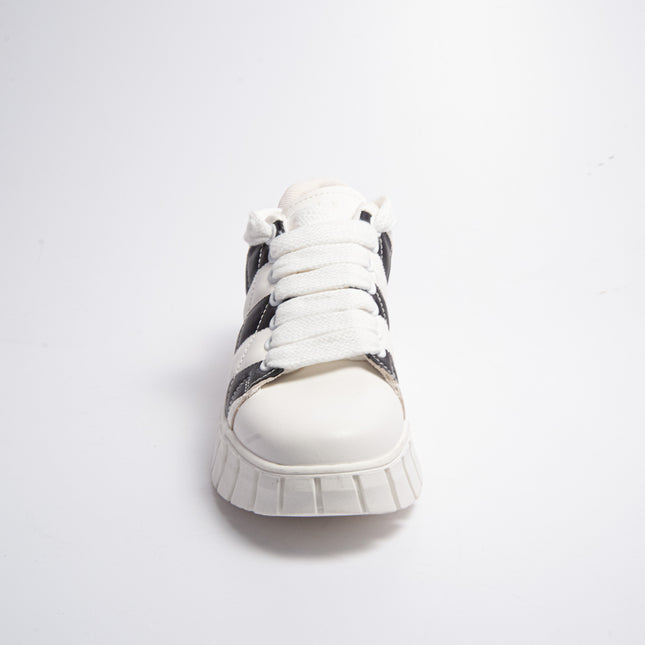 GAELLE SSNK SNEAKERS BIANCA-NERA