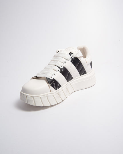 GAELLE SSNK SNEAKERS BIANCA-NERA