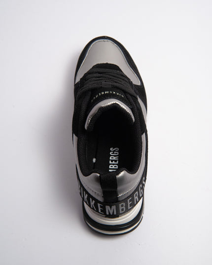 BIKKEMBERGS 03-45 SNEAKERS NERA-GRIGIA
