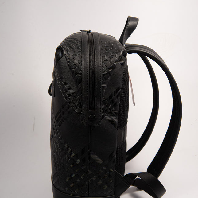 TH CORP TEXTURE BACKPACK BLACK