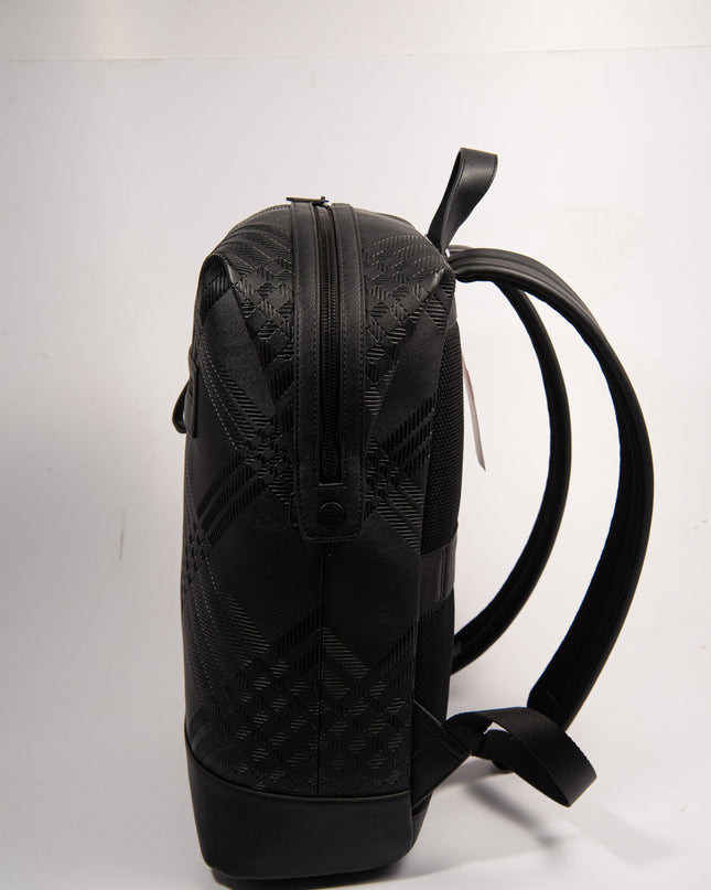 TH CORP TEXTURE BACKPACK BLACK