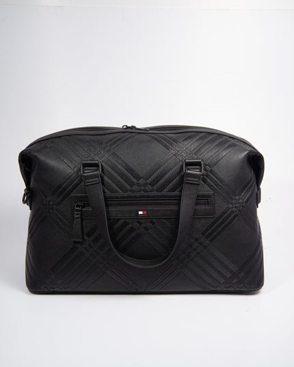 TH CORP TEXTURE DUFFLE BLACK