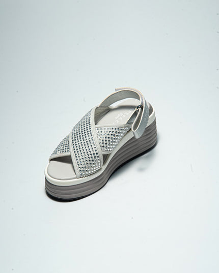 APEPAZZA 2DIA SANDALO CON ZEPPA GRIGIO