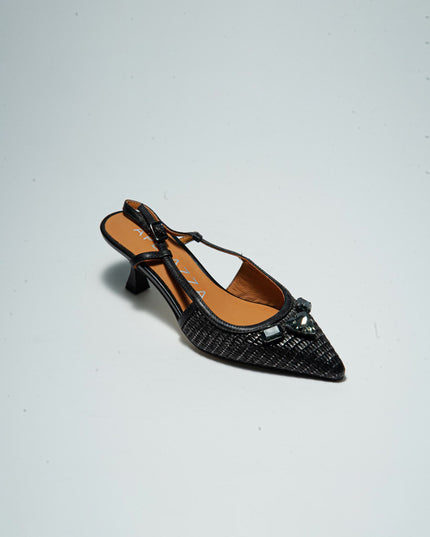APEPAZZA 6RAL DECOLLETE BASSO NERO