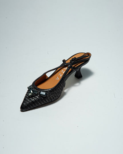 APEPAZZA 6RAL DECOLLETE BASSO NERO