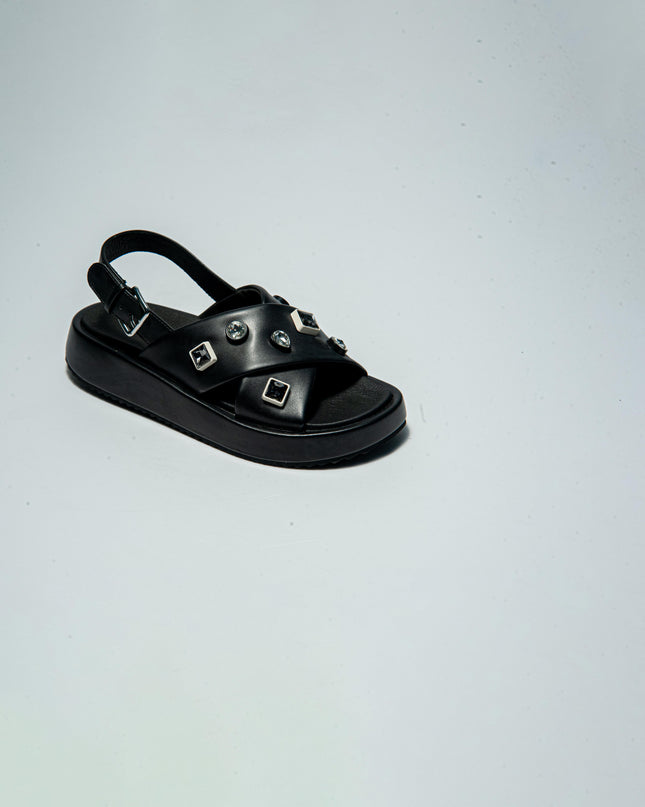 APEPAZZA 1PUL SANDALO NERO