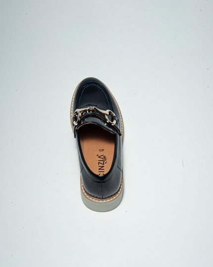 CINZIA SOFT V002 MOCASSINO NAVY BLU
