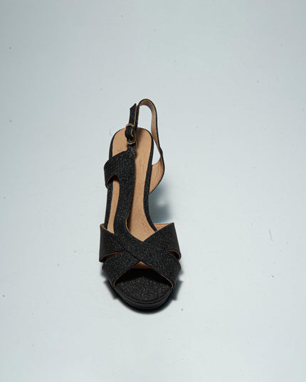 CINZIA SOFT 0001 SANDALO CON TACCO NERO