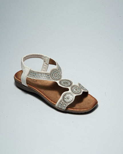 CINZIA SOFT 6003 SANDALO BIANCO