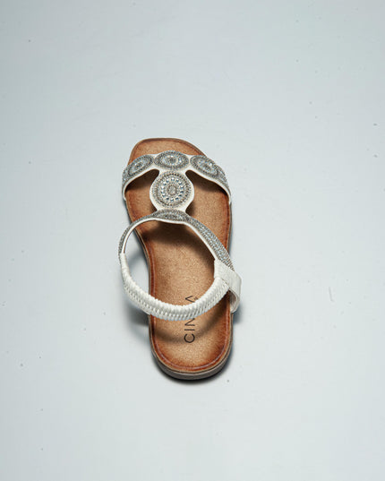 CINZIA SOFT 6003 SANDALO BIANCO