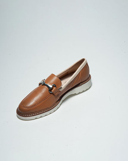CINZIA SOFT O001 MOCASSINO CUOIO