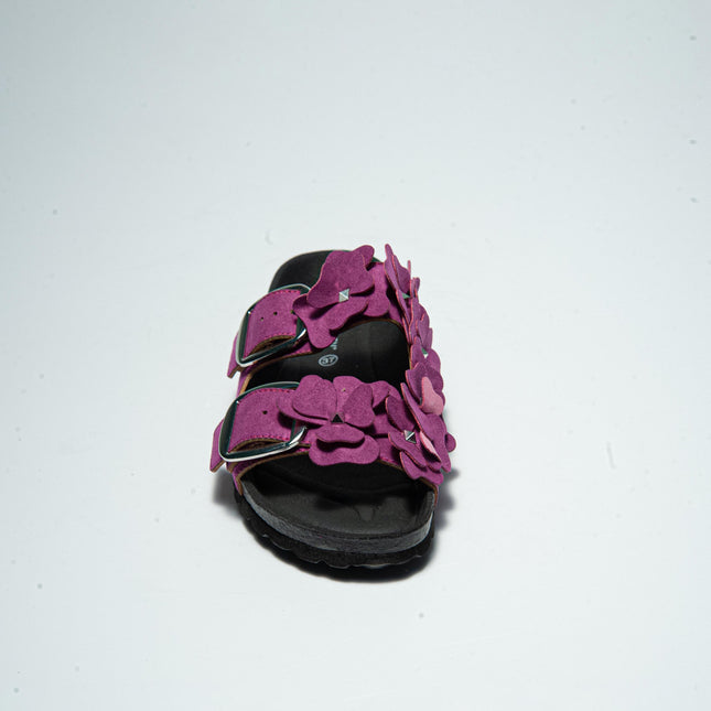 NOVAFLEX O002 SANDALO CON FIORI VIOLA