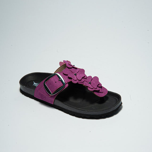 NOVAFLEX A002 INFRADITO CON FIORI VIOLA
