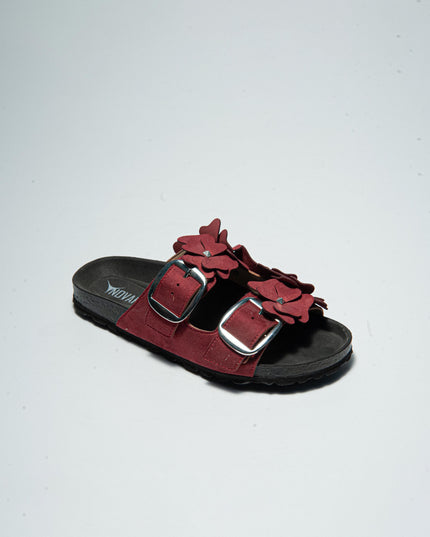 NOVAFLEX O002 SANDALO CON FIORI ROSSO