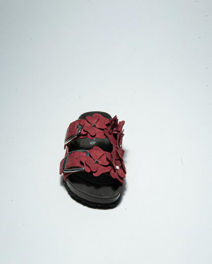 NOVAFLEX O002 SANDALO CON FIORI ROSSO
