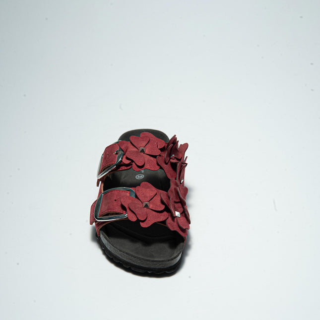 NOVAFLEX O002 SANDALO CON FIORI ROSSO