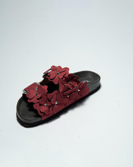 NOVAFLEX O002 SANDALO CON FIORI ROSSO