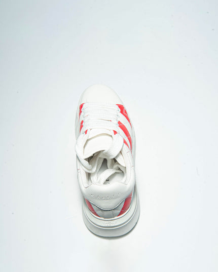 GAELLE SSNK SNEAKERS BIANCA-ROSSA