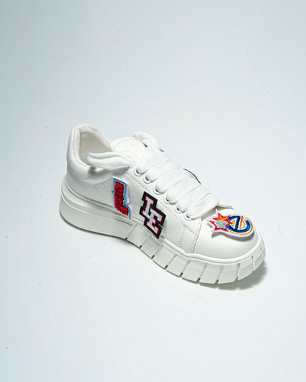 GAELLE SSNK SNEAKERS BIANCA CON LOGHI
