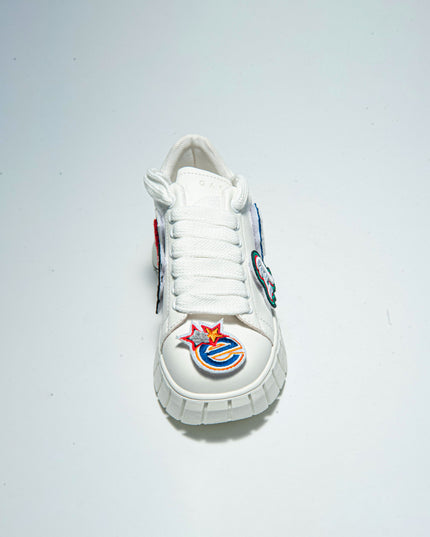 GAELLE SSNK SNEAKERS BIANCA CON LOGHI