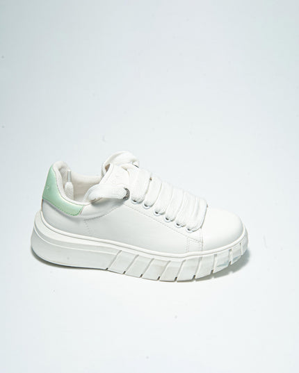 GAELLE SSNK SNEAKERS BIANCA-VERDE
