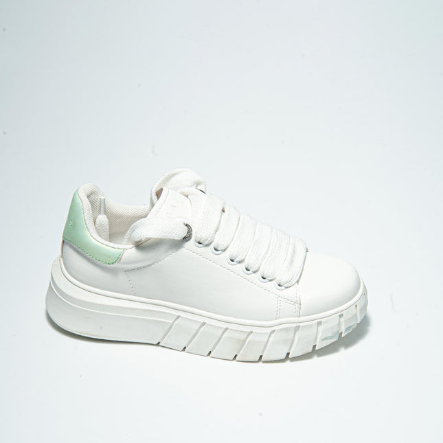 GAELLE SSNK SNEAKERS BIANCA-VERDE