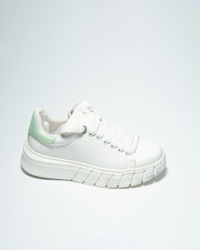 GAELLE SSNK SNEAKERS BIANCA-VERDE