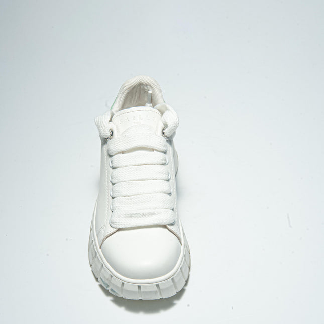 GAELLE SSNK SNEAKERS BIANCA-VERDE