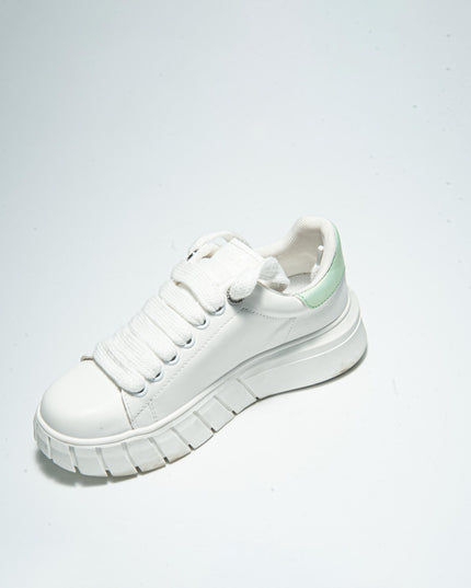GAELLE SSNK SNEAKERS BIANCA-VERDE