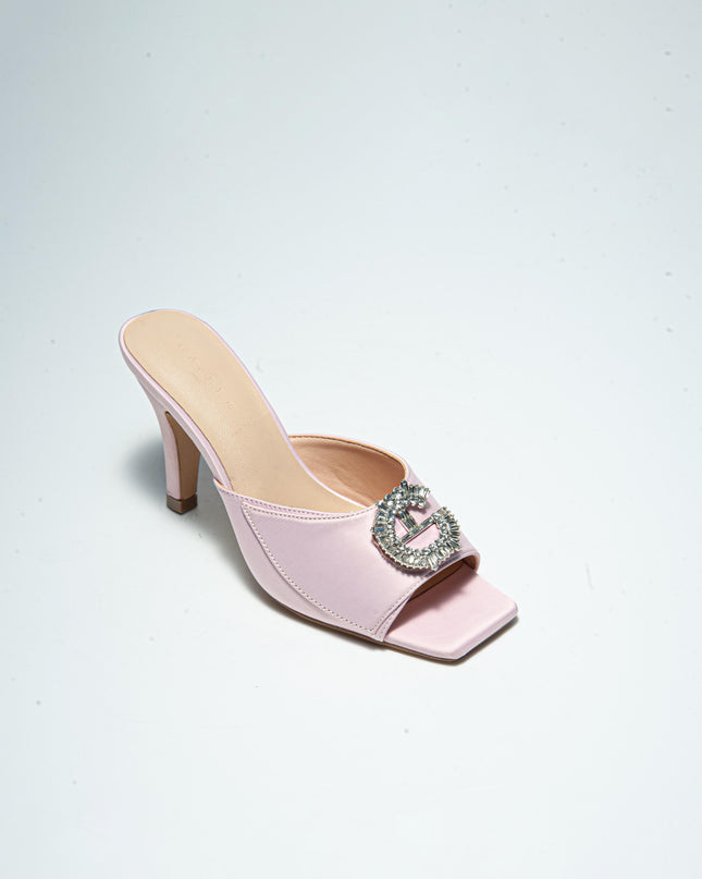 GAELLE C.C 6FSN SANDALO ROSA CON TACCO